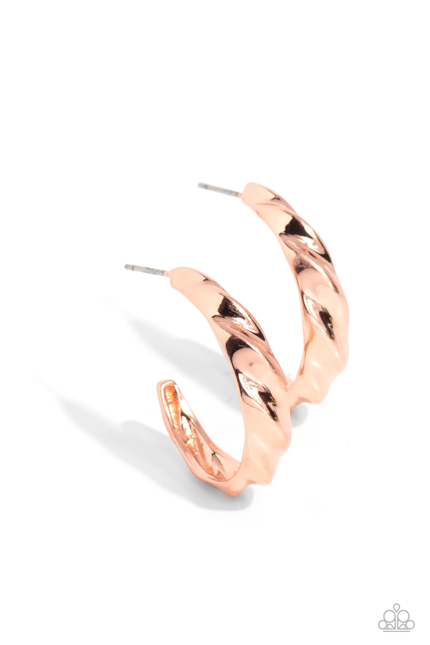 HOOP it Up - Copper Paparazzi Accessories