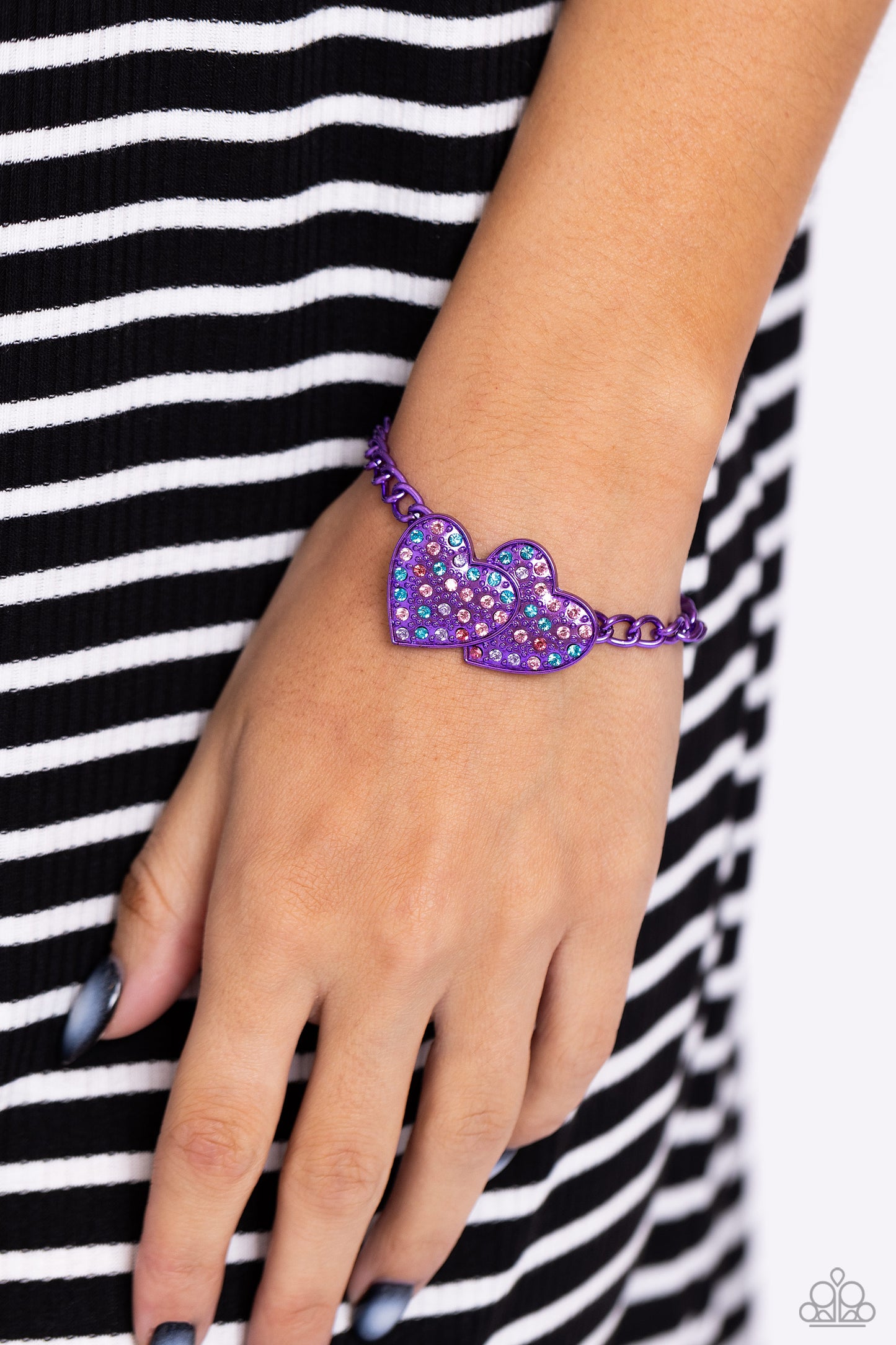 Lovestruck Lineup - Purple Paparazzi Accessories