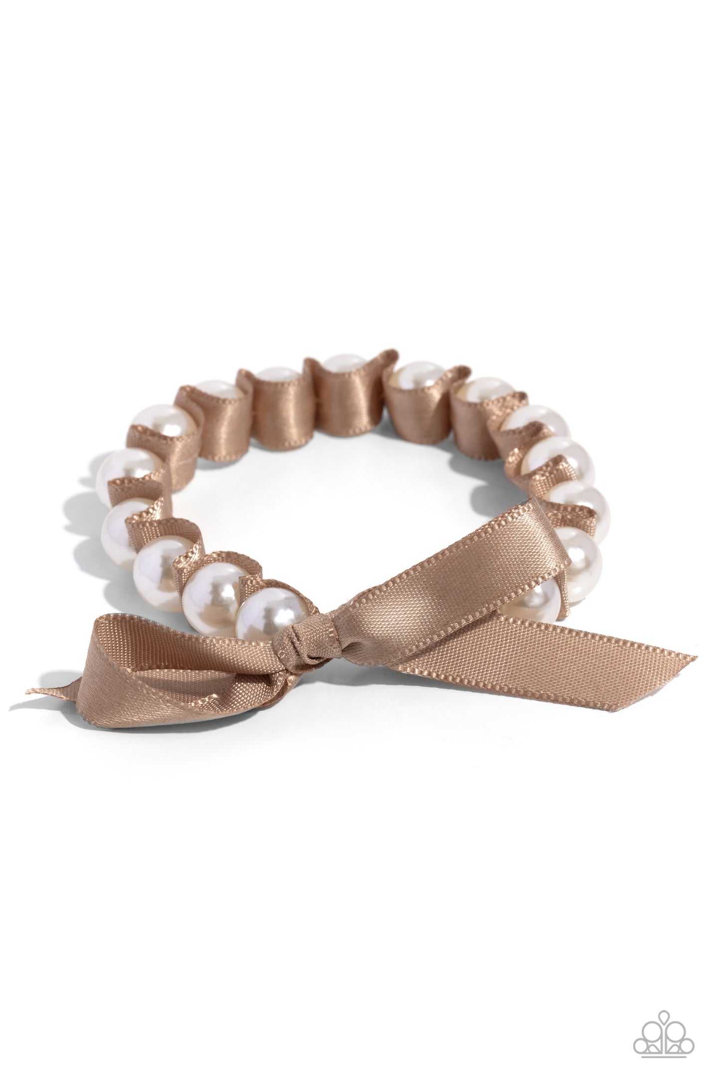 Ribbon Rarity - Brown Paparazzi Accessories