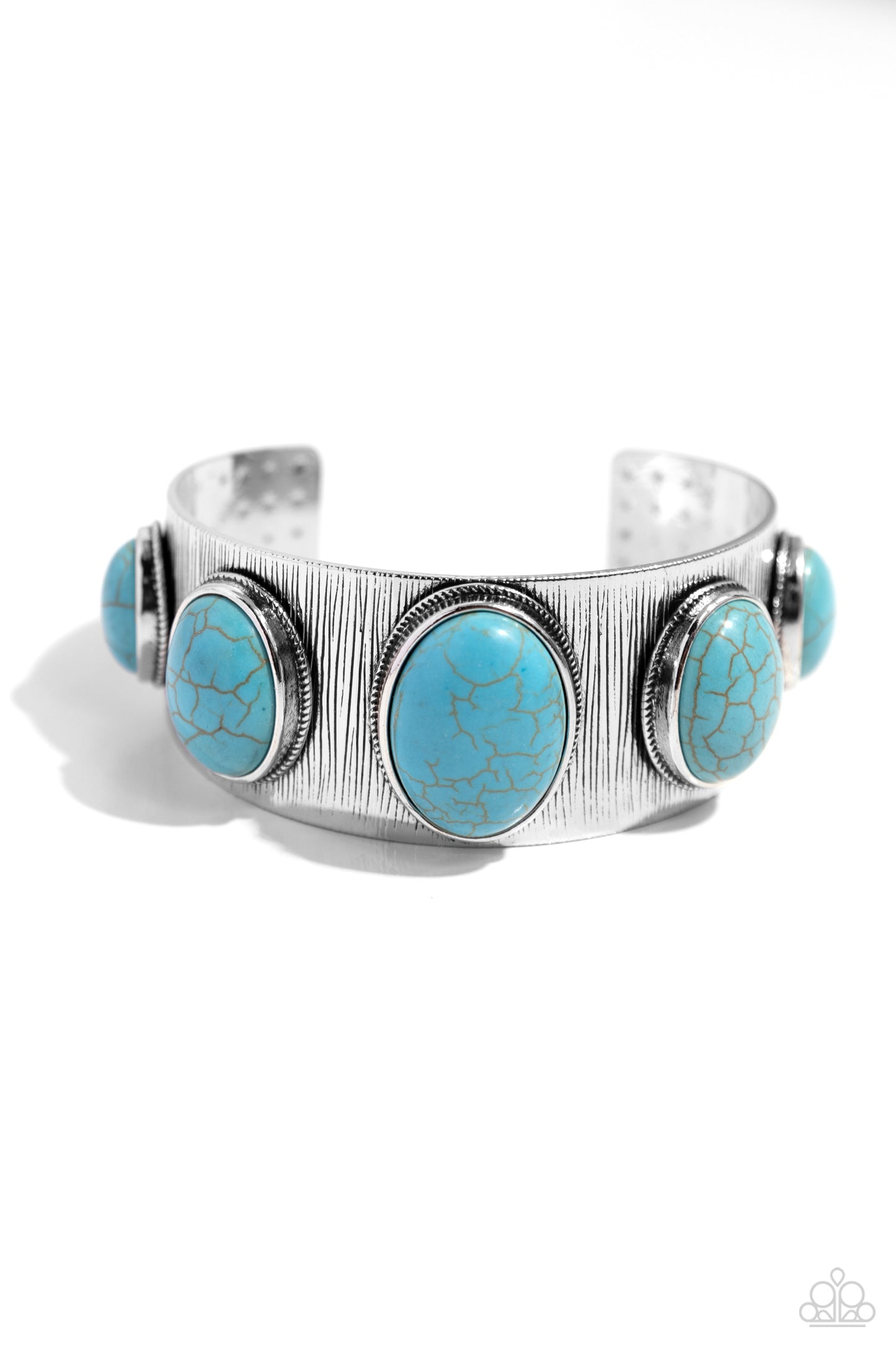 Earthy Echo - Blue Paparazzi Accessories
