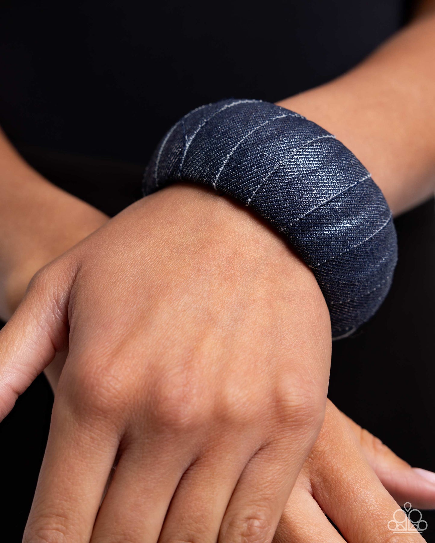 Denim Delight - Blue Paparazzi Accessories