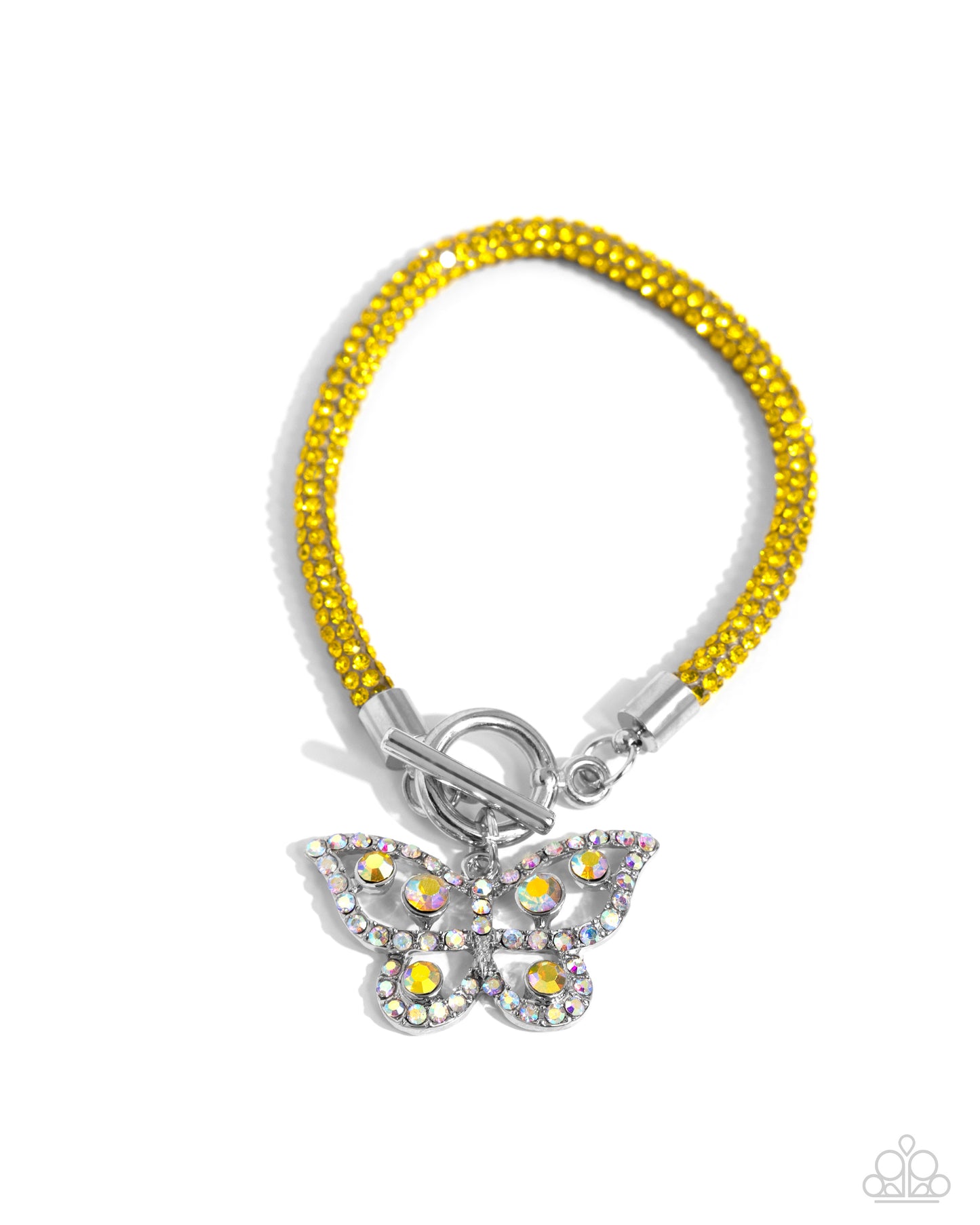 Aerial Appeal - Yellow Paparazzi Accessories