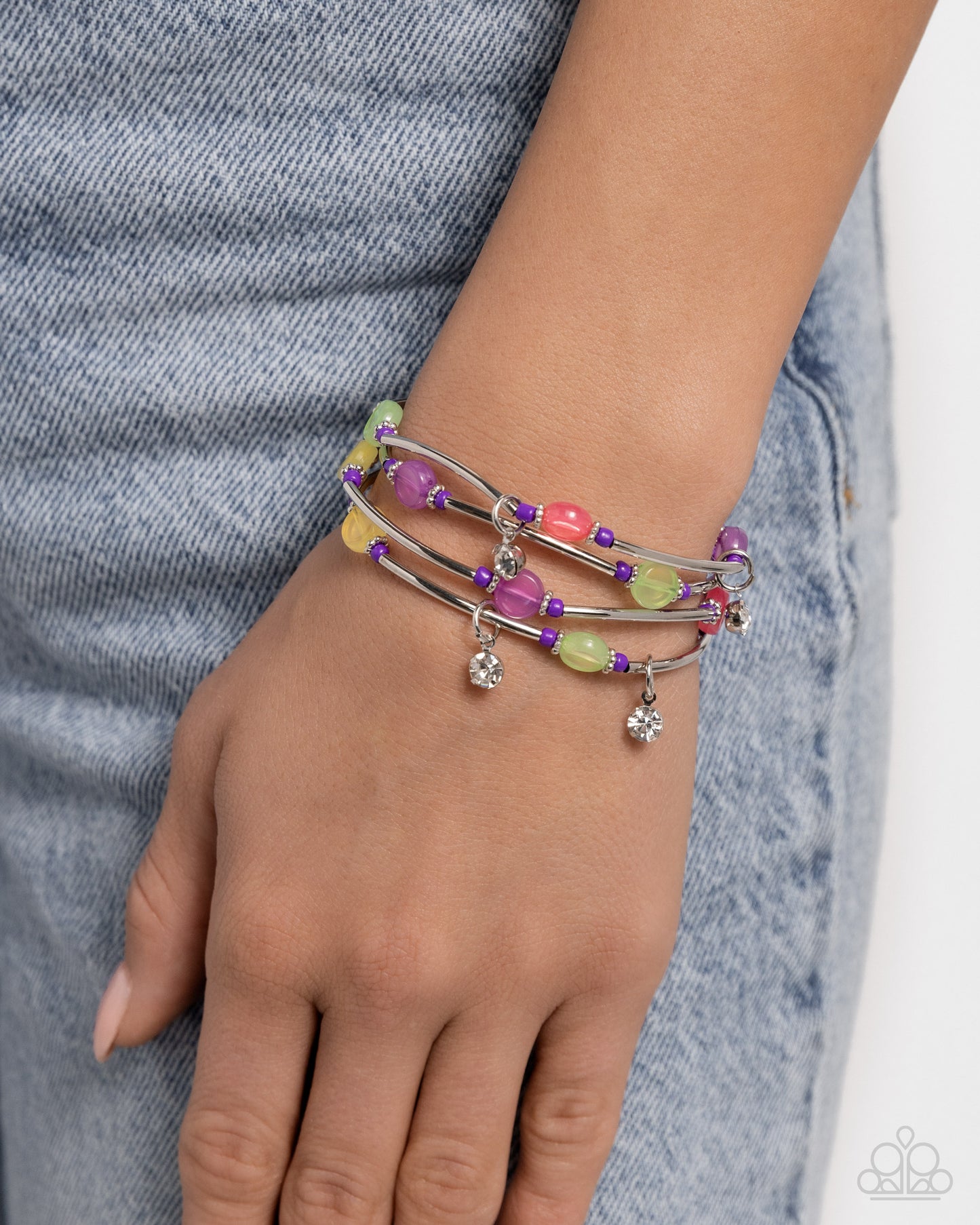 Scattered Sheen - Purple Paparazzi Accessories