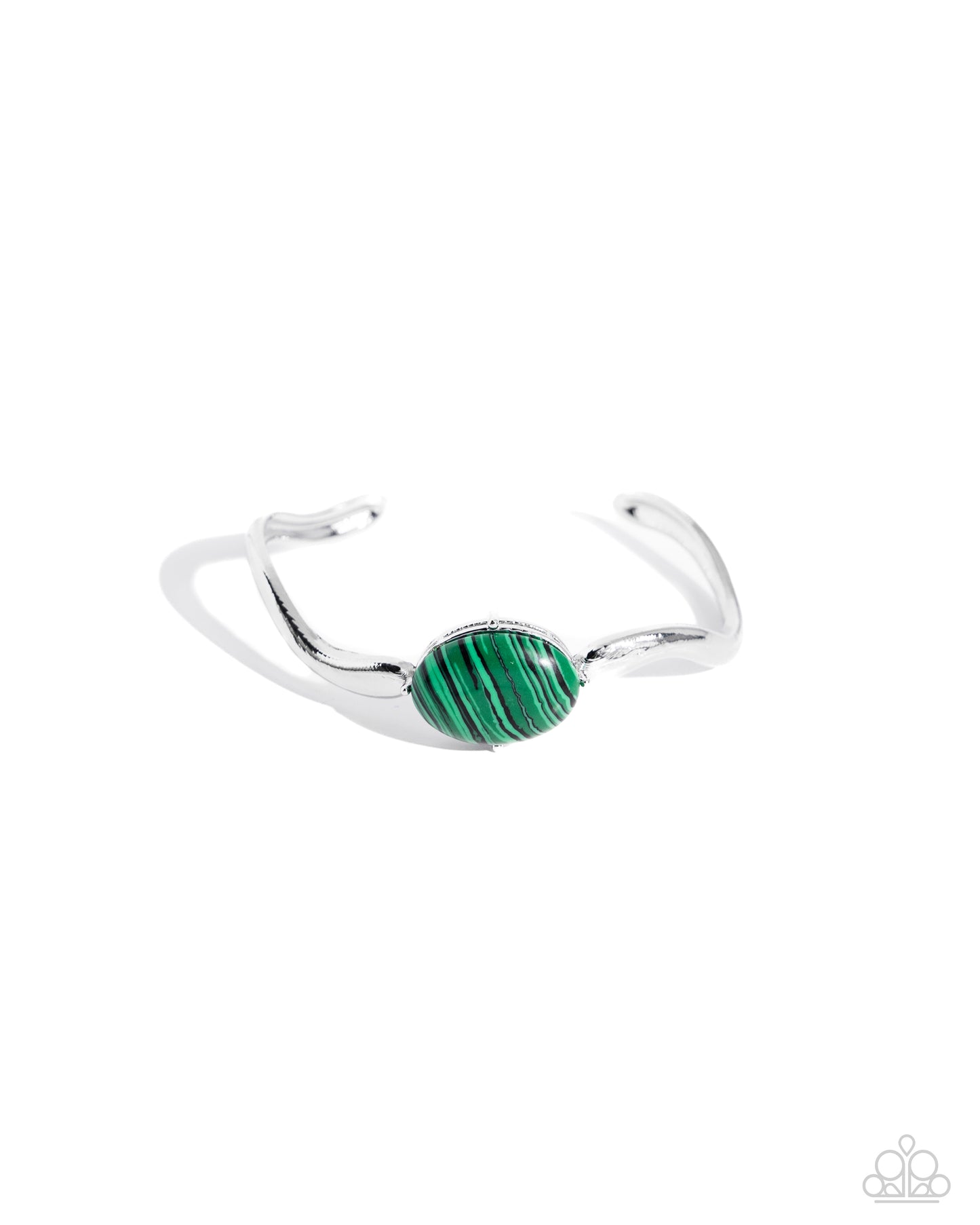 Striped Sensation - Green Paparazzi Accessories