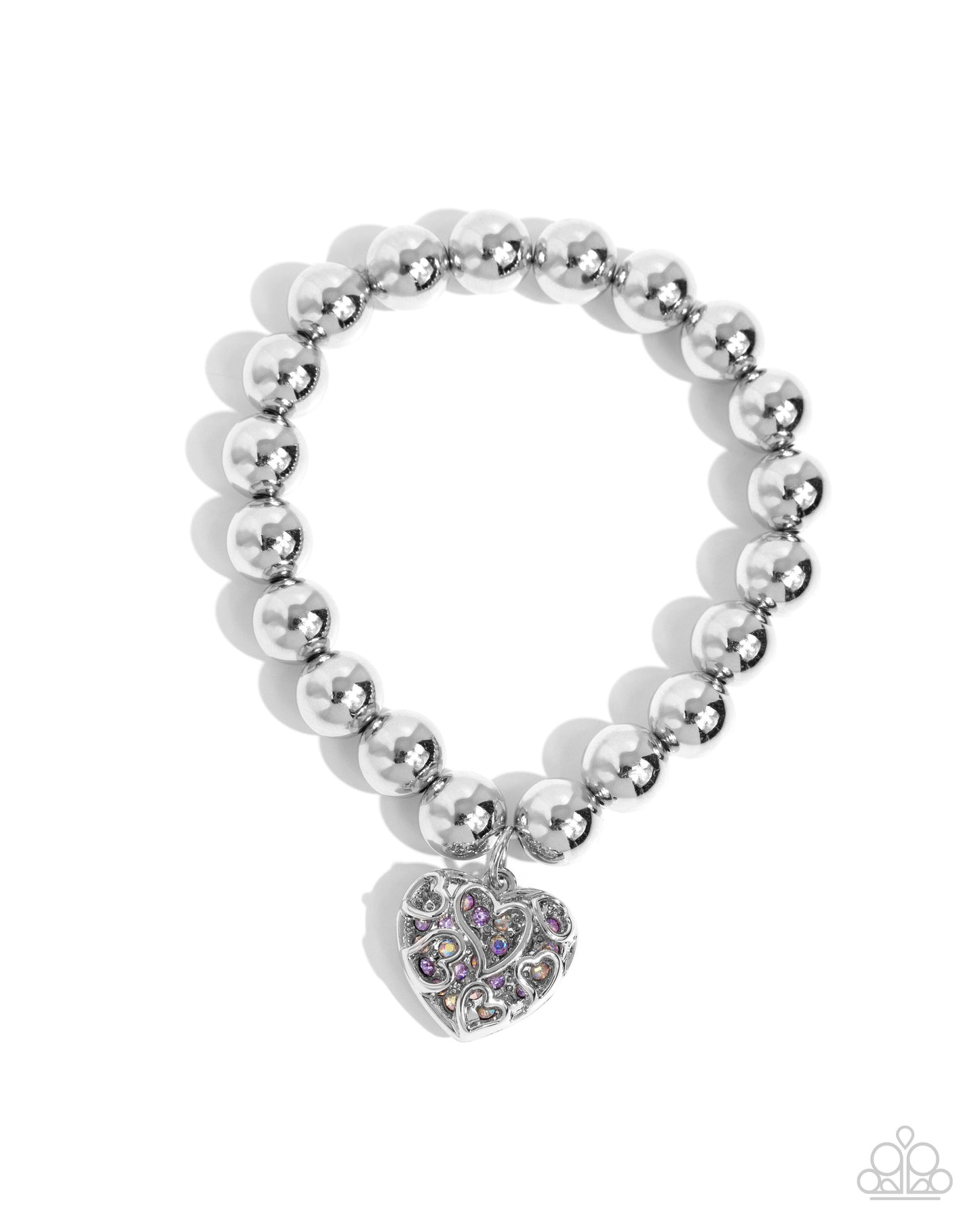 Fleeting Filigree - Purple Paparazzi Accessories