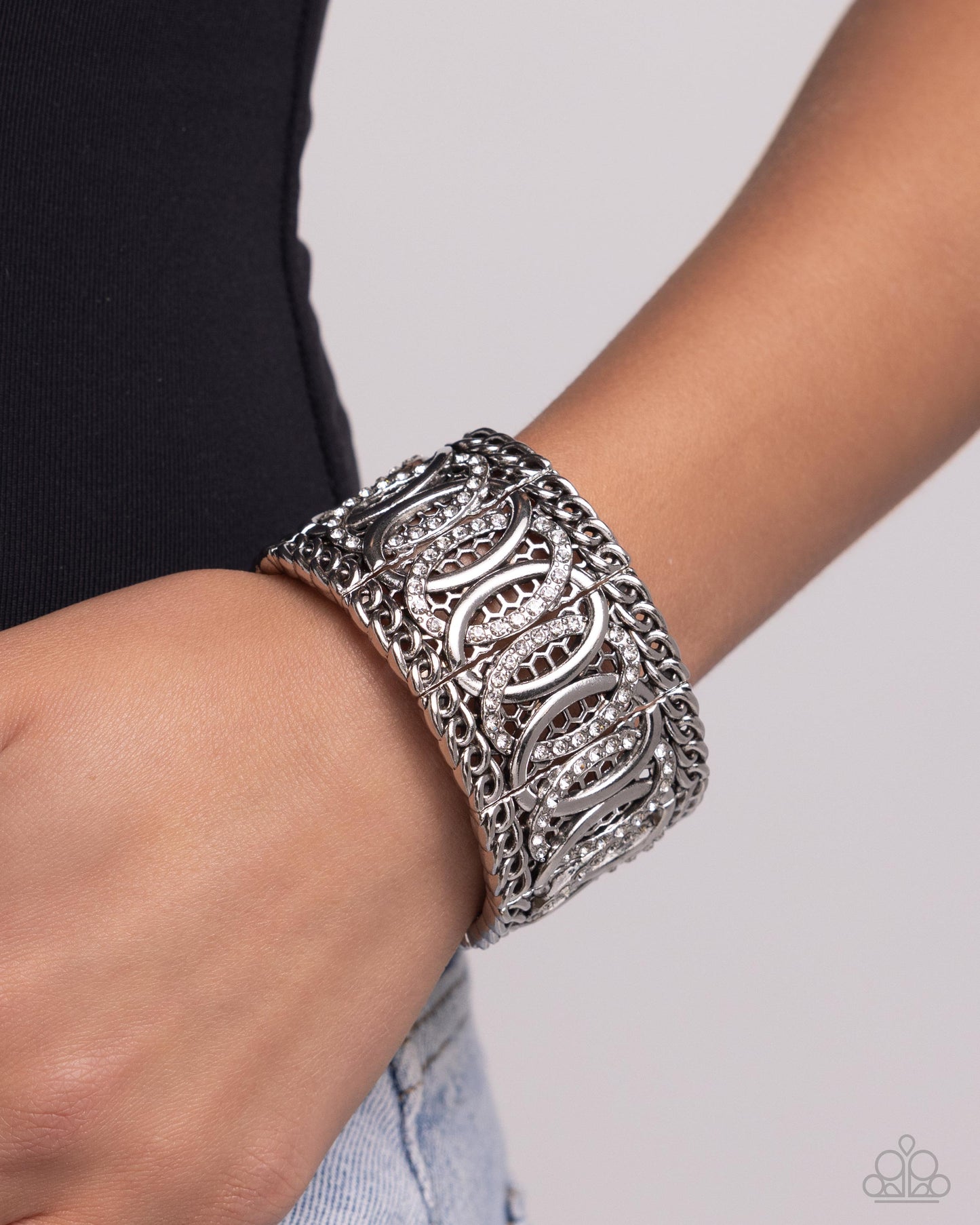 Forged Fashion - White Paparazzi Accessories