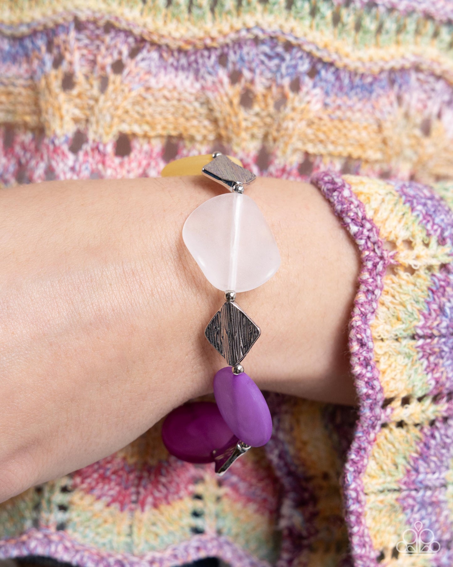 Reflective Ratio - Purple Paparazzi Accessories