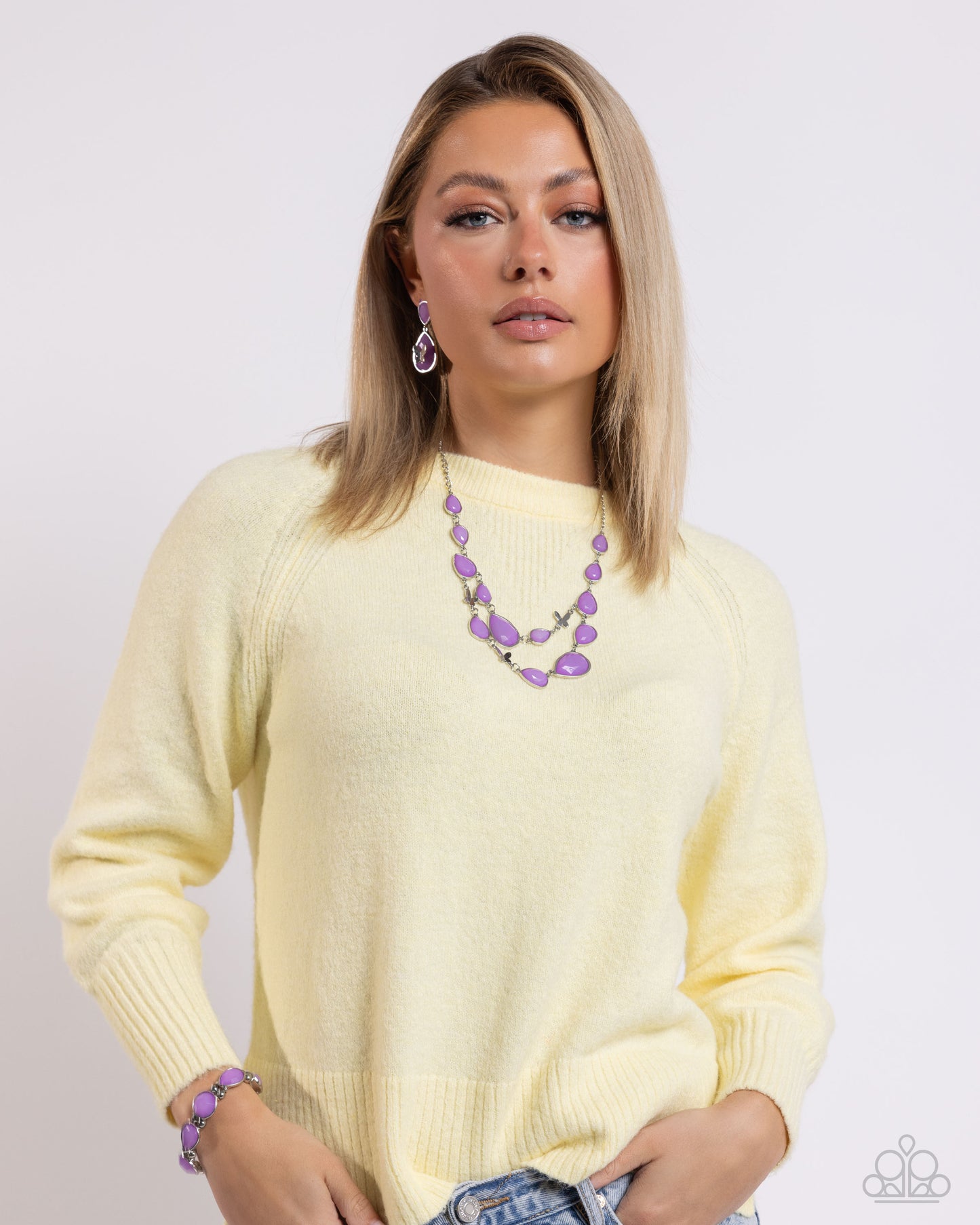 BRIGHT This Sway - Purple Paparazzi Accessories