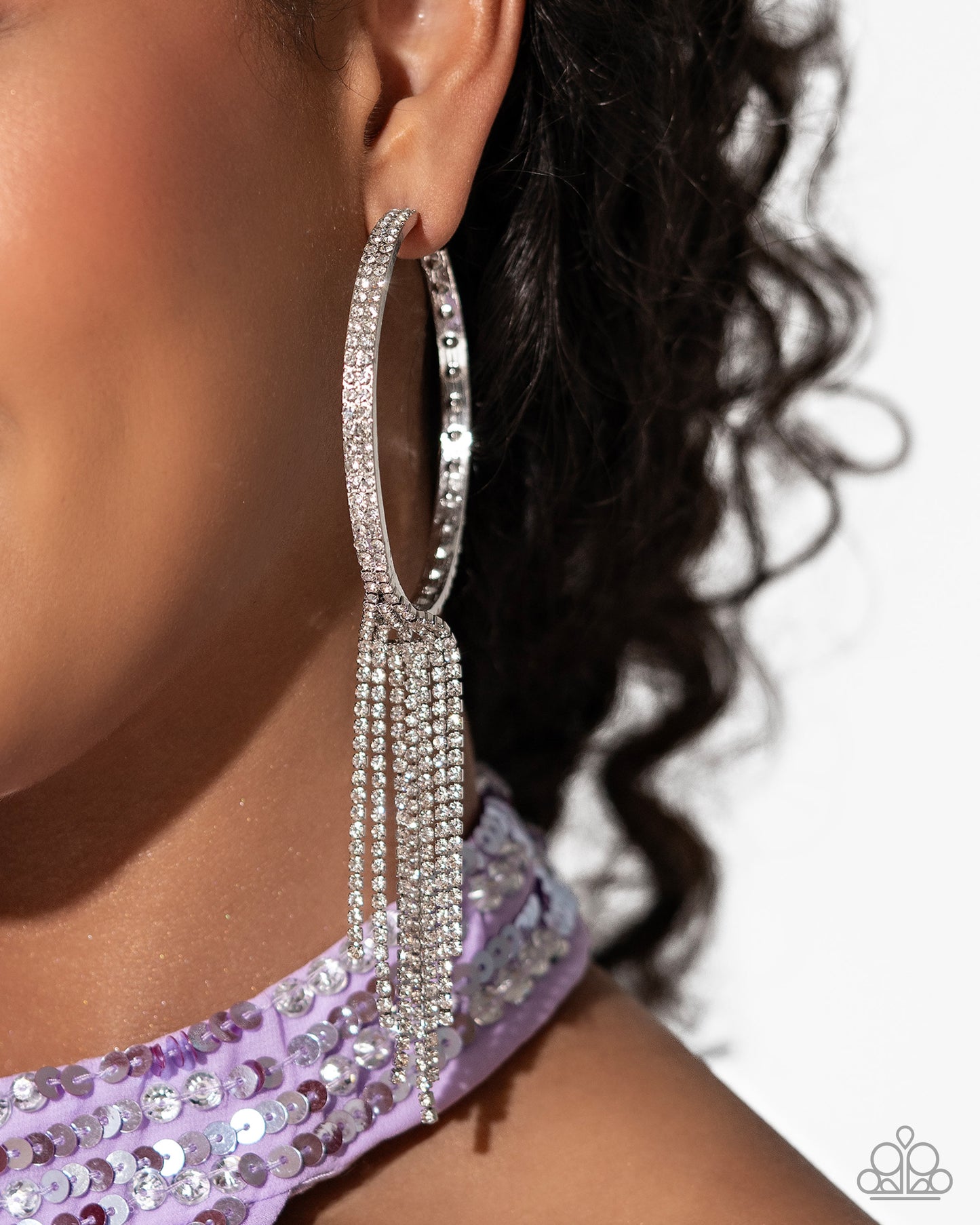 Jaw-Dropping Jubilee - White Paparazzi Accessories