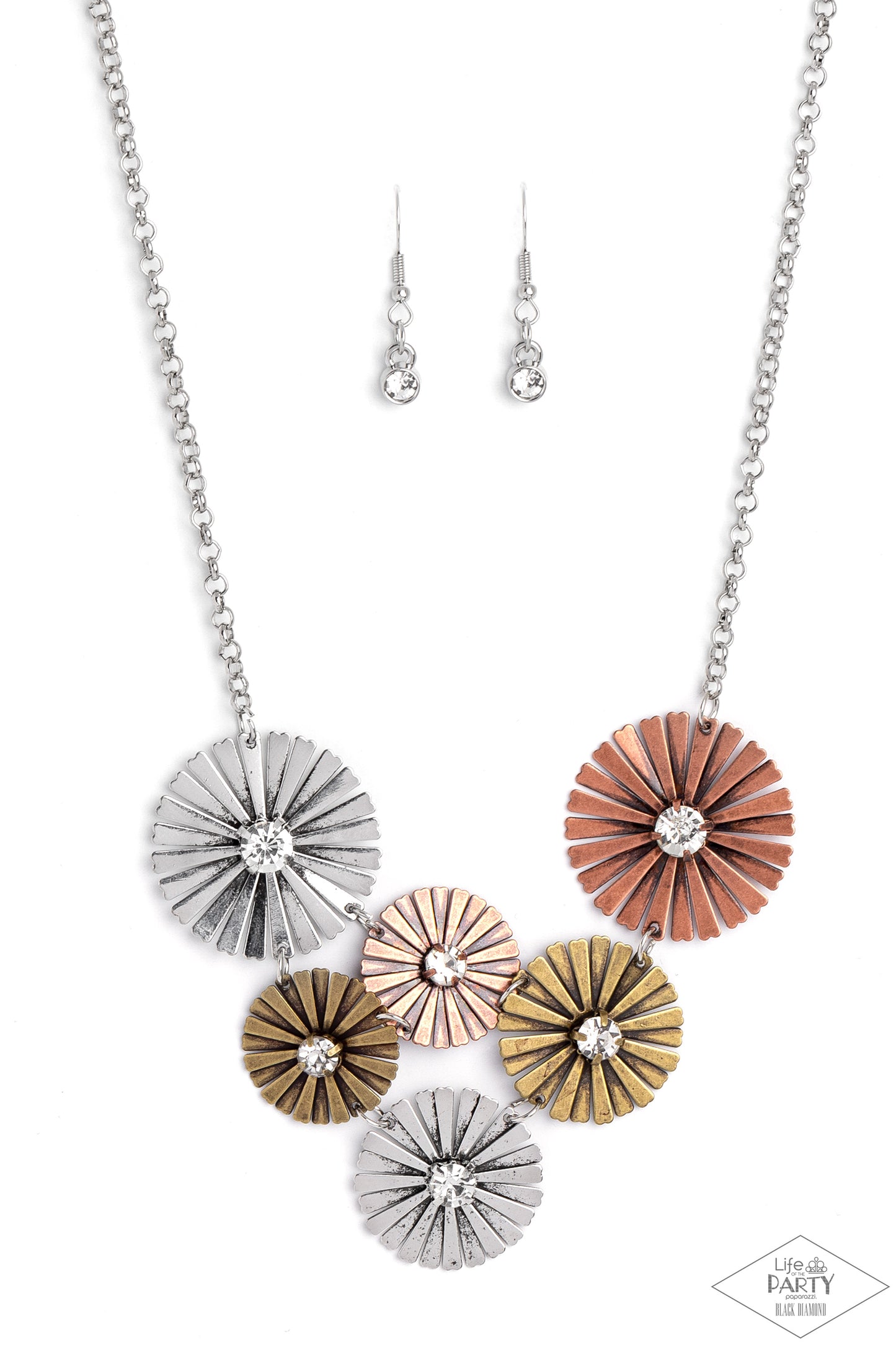 Flauntable Fanfare - Multi Paparazzi Accessories