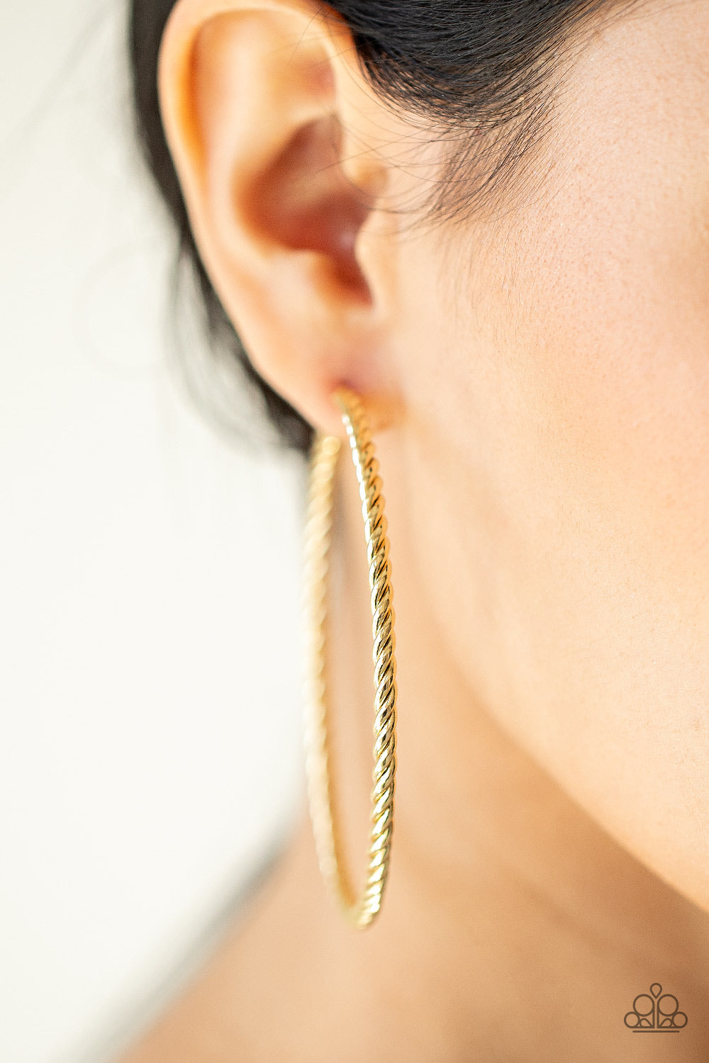 Resist The Twist - Gold Paparazzi Accessories