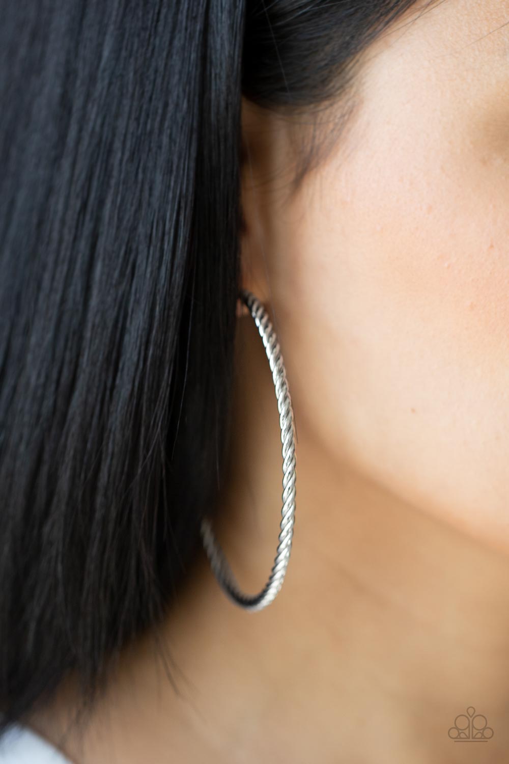 Resist The Twist - Silver Paparazzi Accessories
