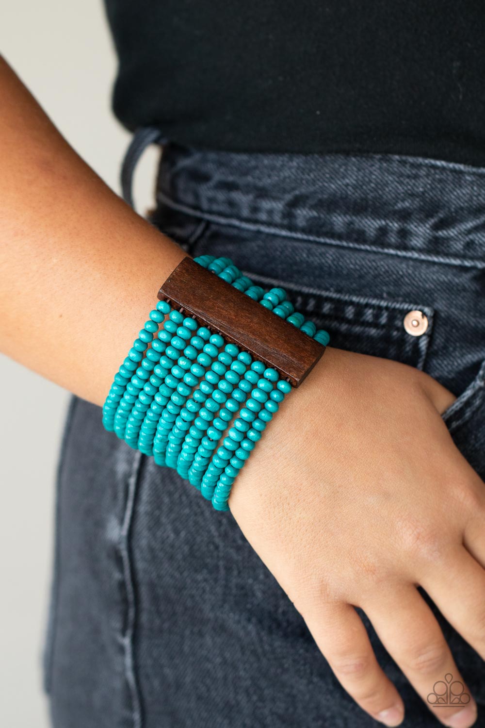 Waikiki Wonderland - Blue Paparazzi Accessories