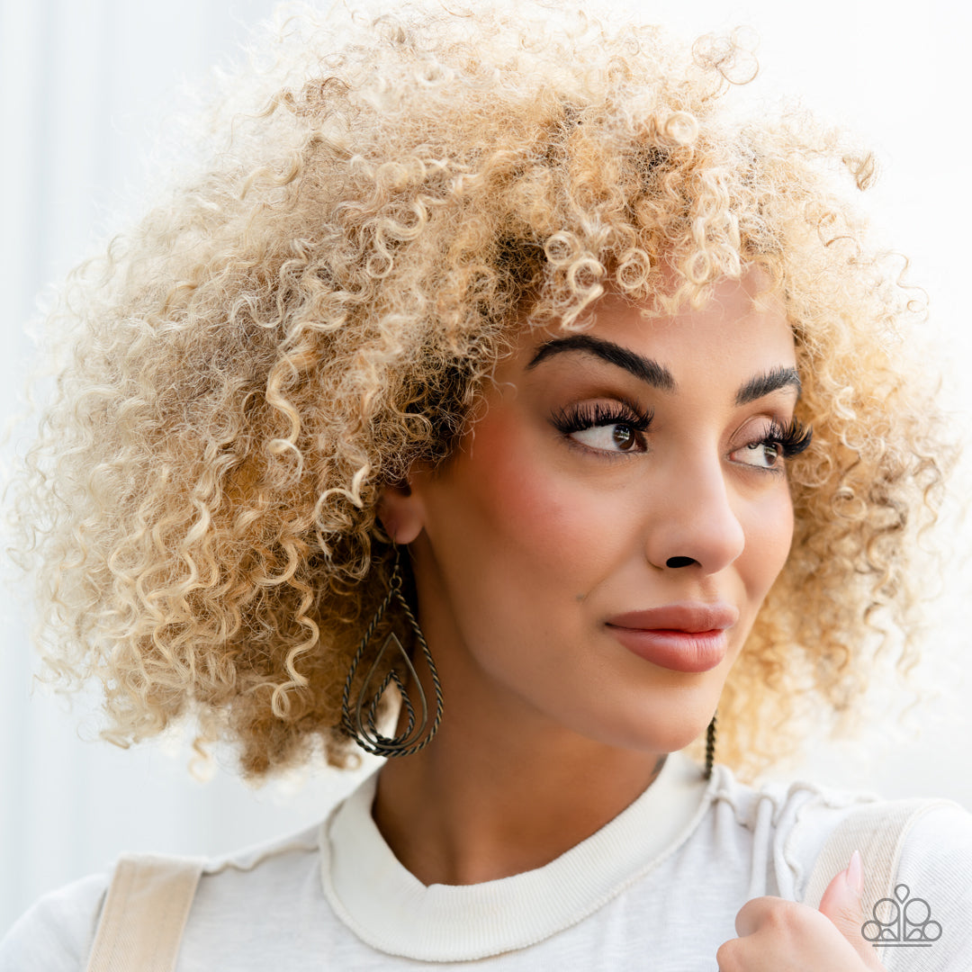 Tastefully Twisty - Brass Paparazzi Accessories