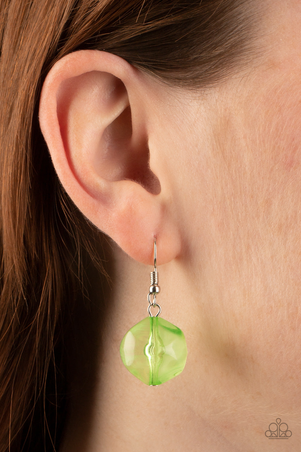 Island Ice - Green Paparazzi Accessories