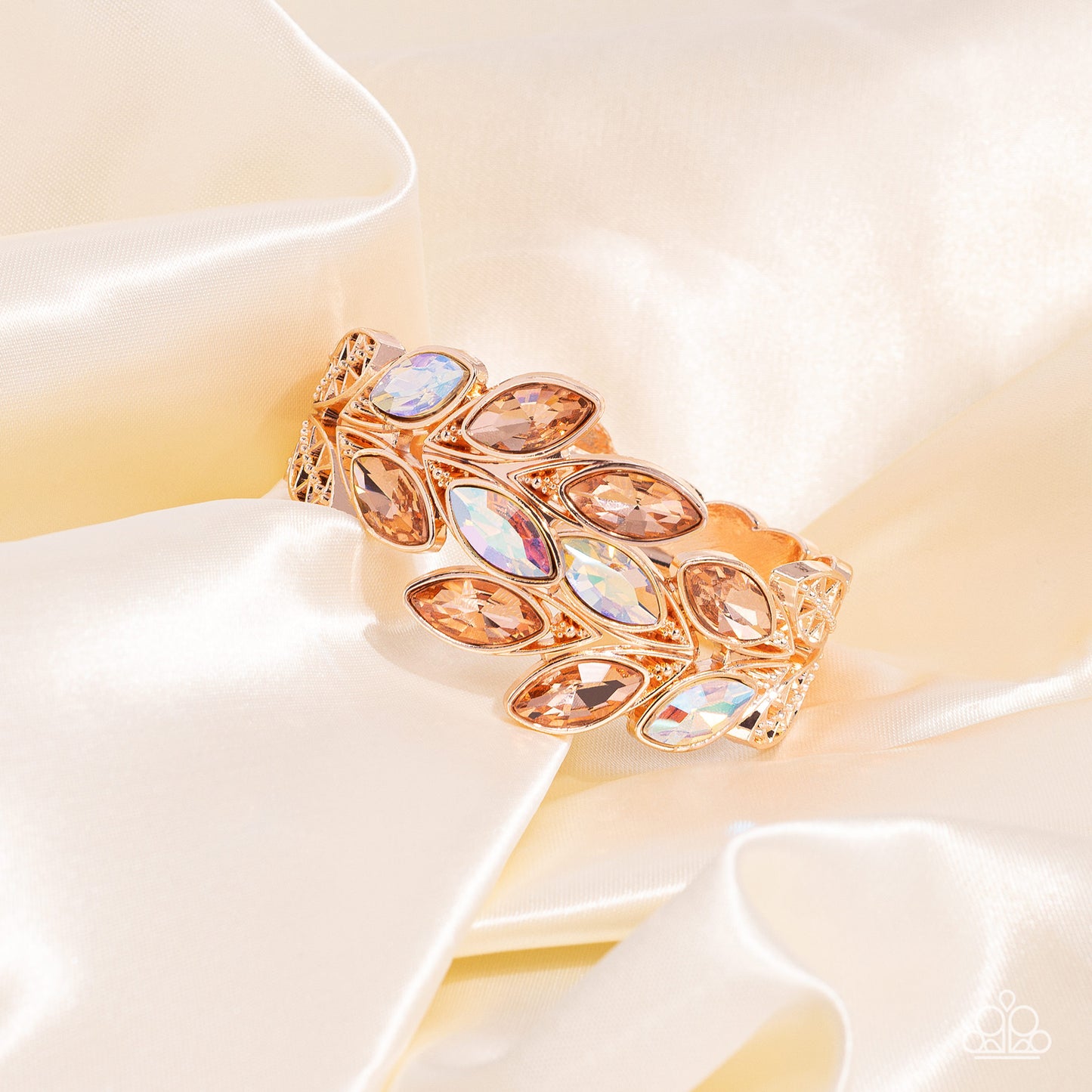 Luminous Laurels - Rose Gold Paparazzi Accessories