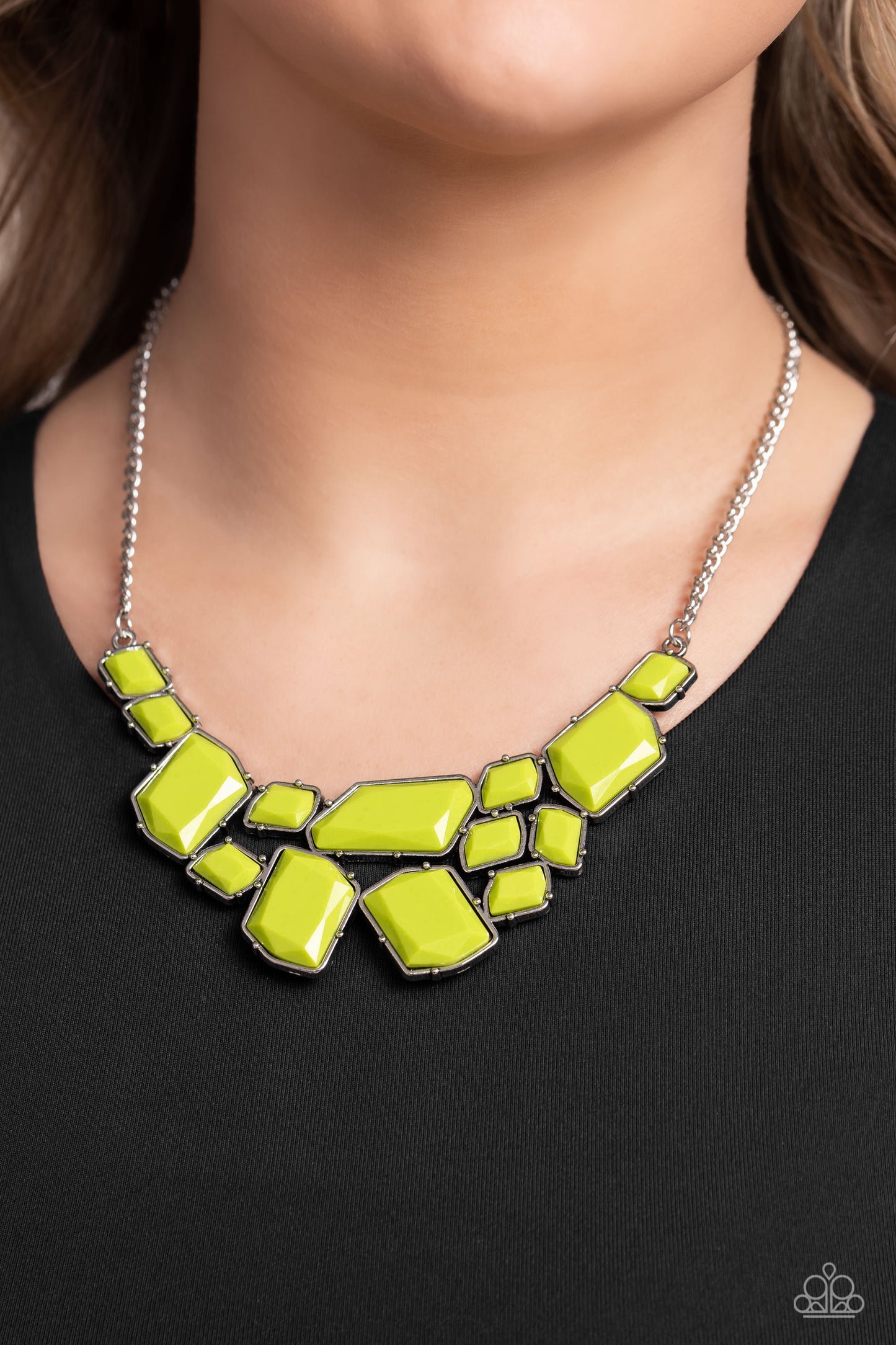 Energetic Embers - Green Paparazzi Accessories