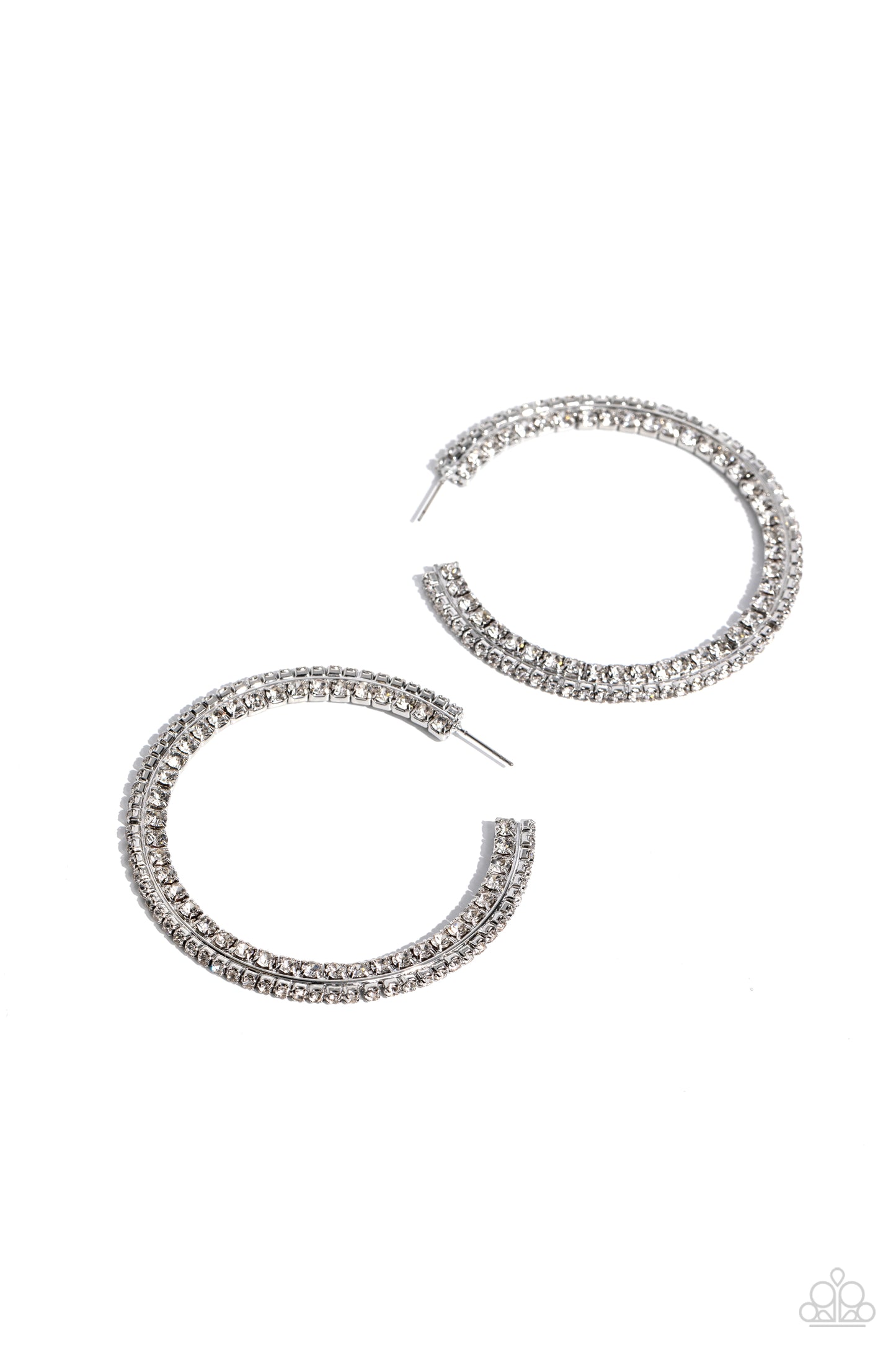 Scintillating Sass - White Paparazzi Accessories