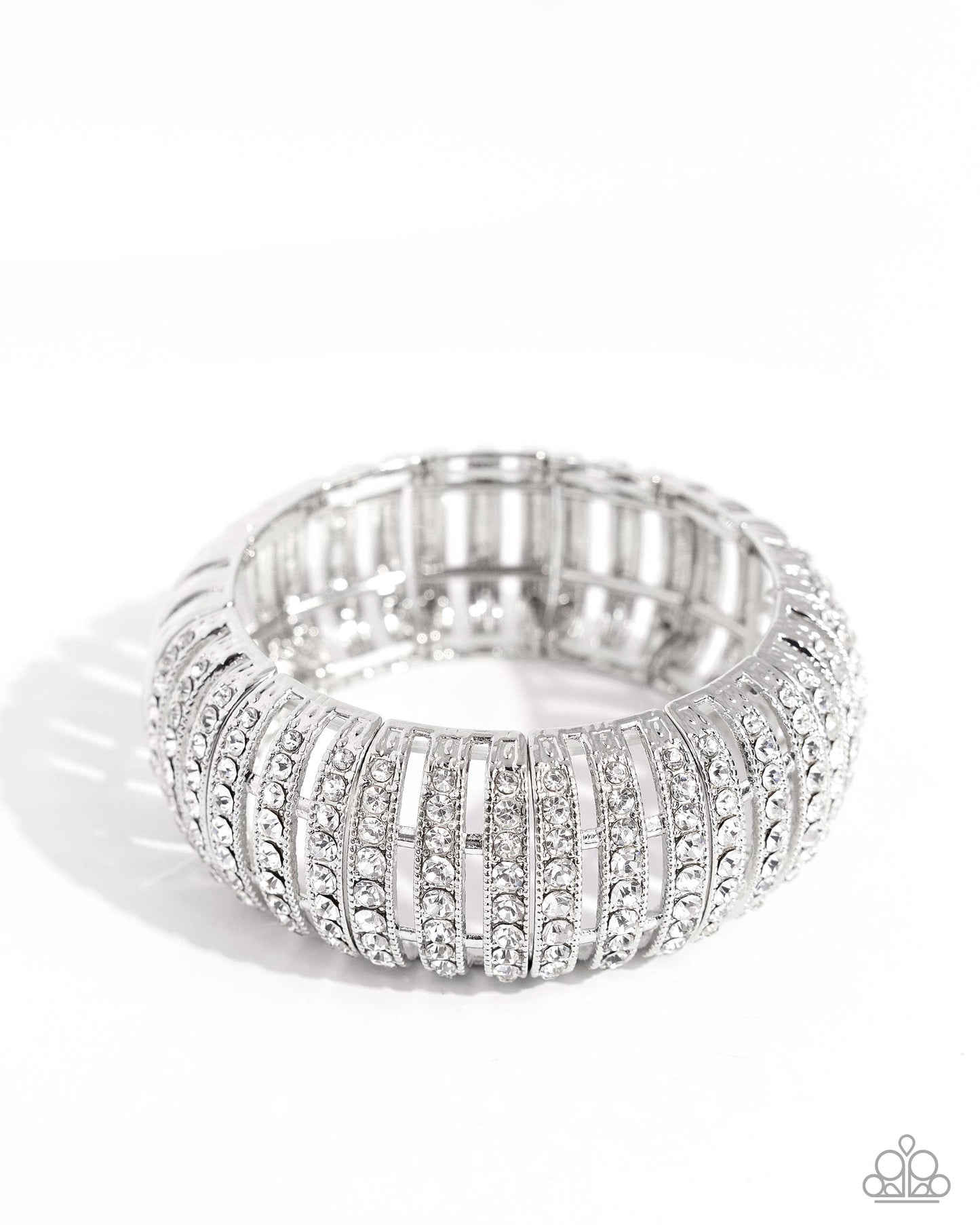Appealing A-Lister - White Paparazzi Accessories