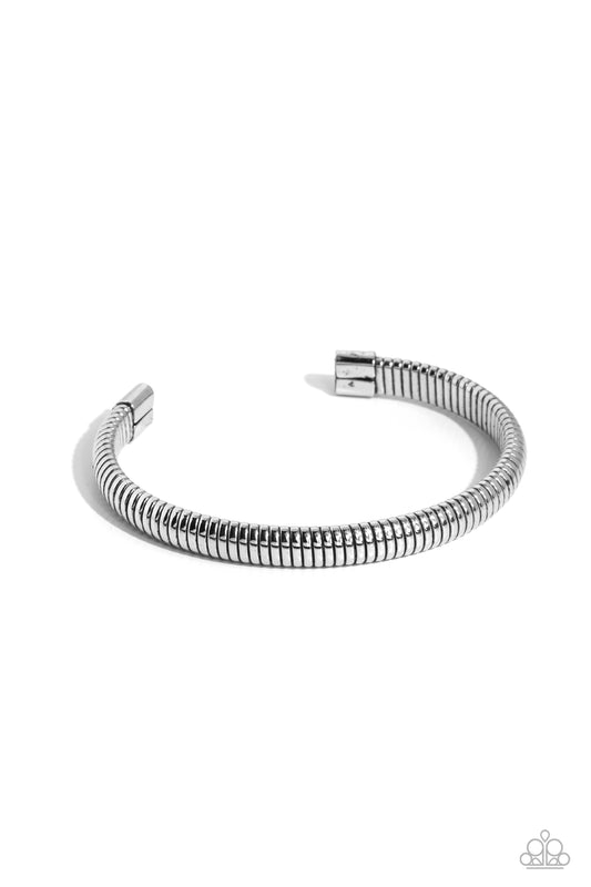Let It RIB - Silver Paparazzi Accessories