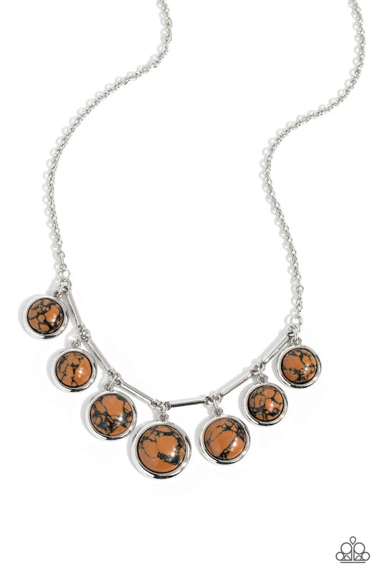 Rustic Recognition - Brown Paparazzi Accessories
