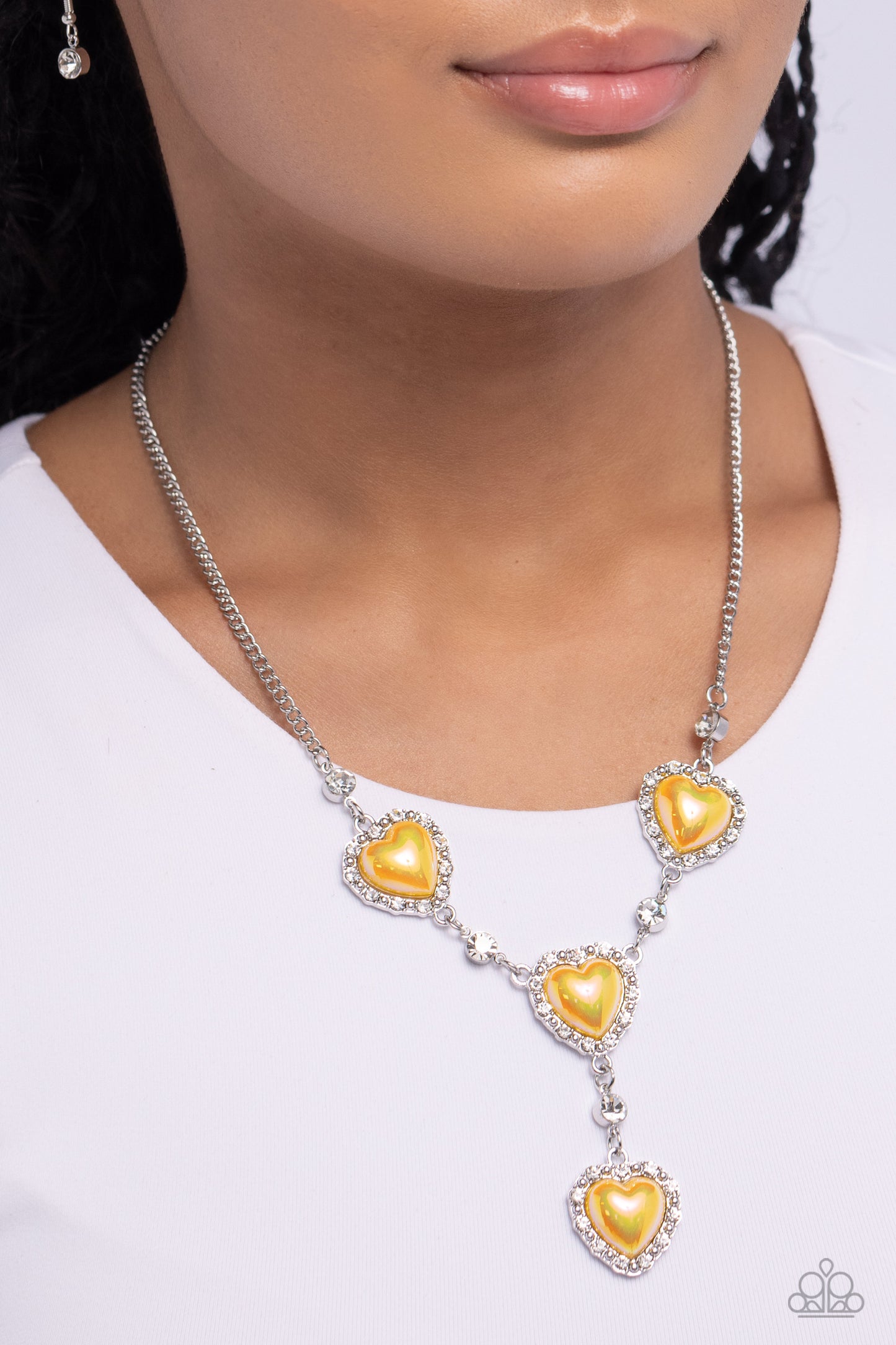 Stuck On You - Yellow Paparazzi Accessories