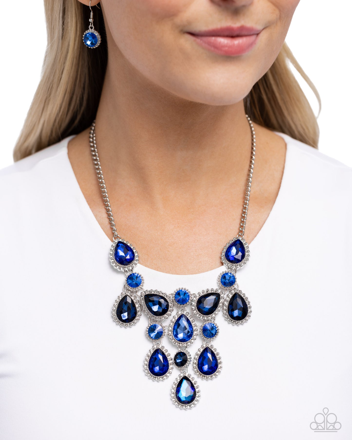 Dripping in Dazzle - Blue Paparazzi Accessories