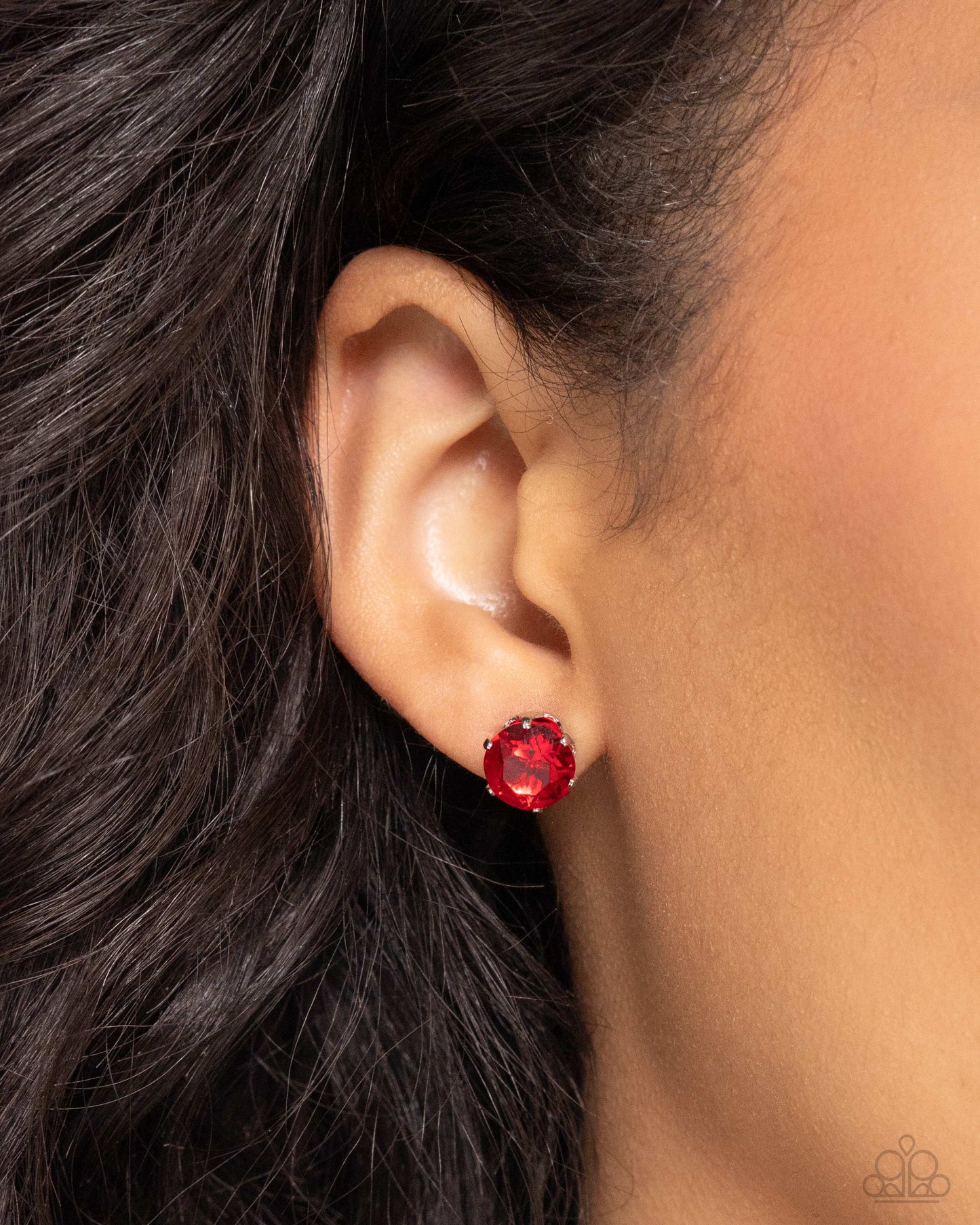 Breathtaking Birthstone - Red Paparazzi Accessories