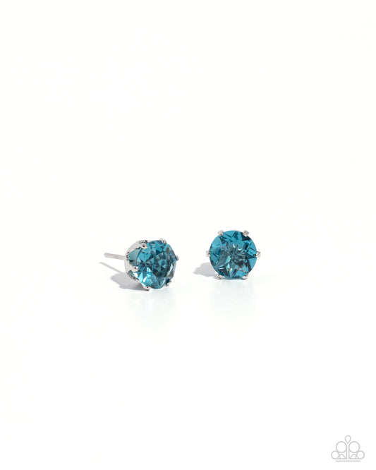 Breathtaking Birthstone - Blue Paparazzi Accessories