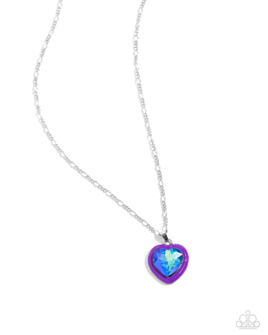 Heartfelt Hope - Purple Paparazzi Accessories