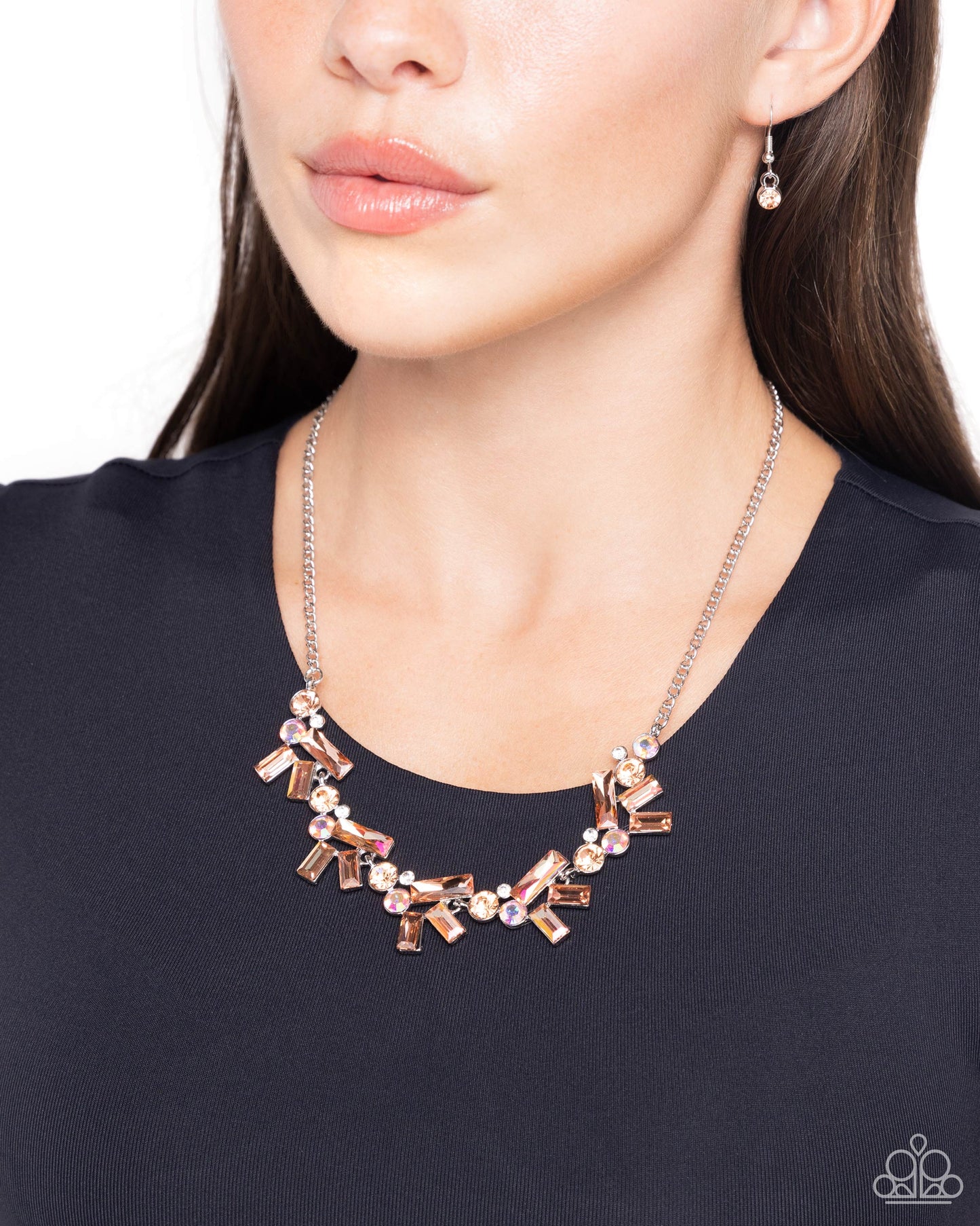 Serene Statement - Orange Paparazzi Accessories