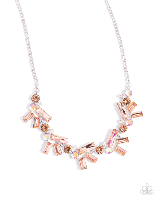 Serene Statement - Orange Paparazzi Accessories