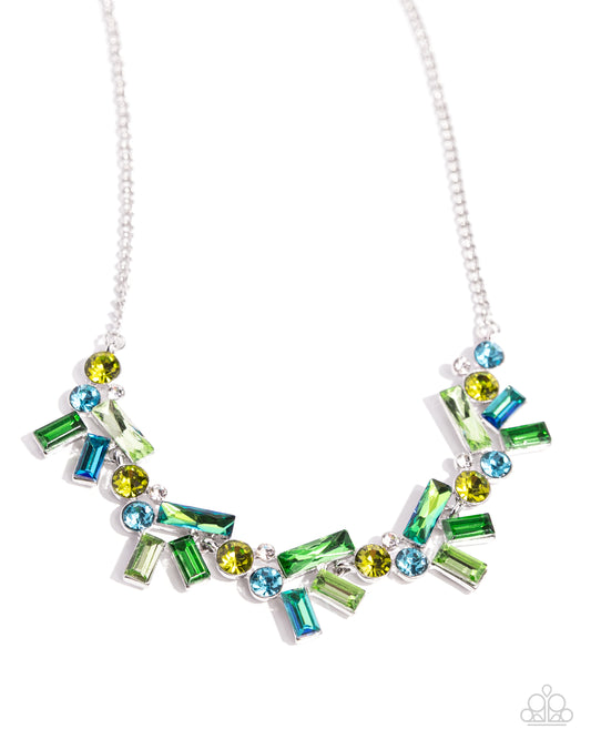 Serene Statement - Green Paparazzi Azccessories