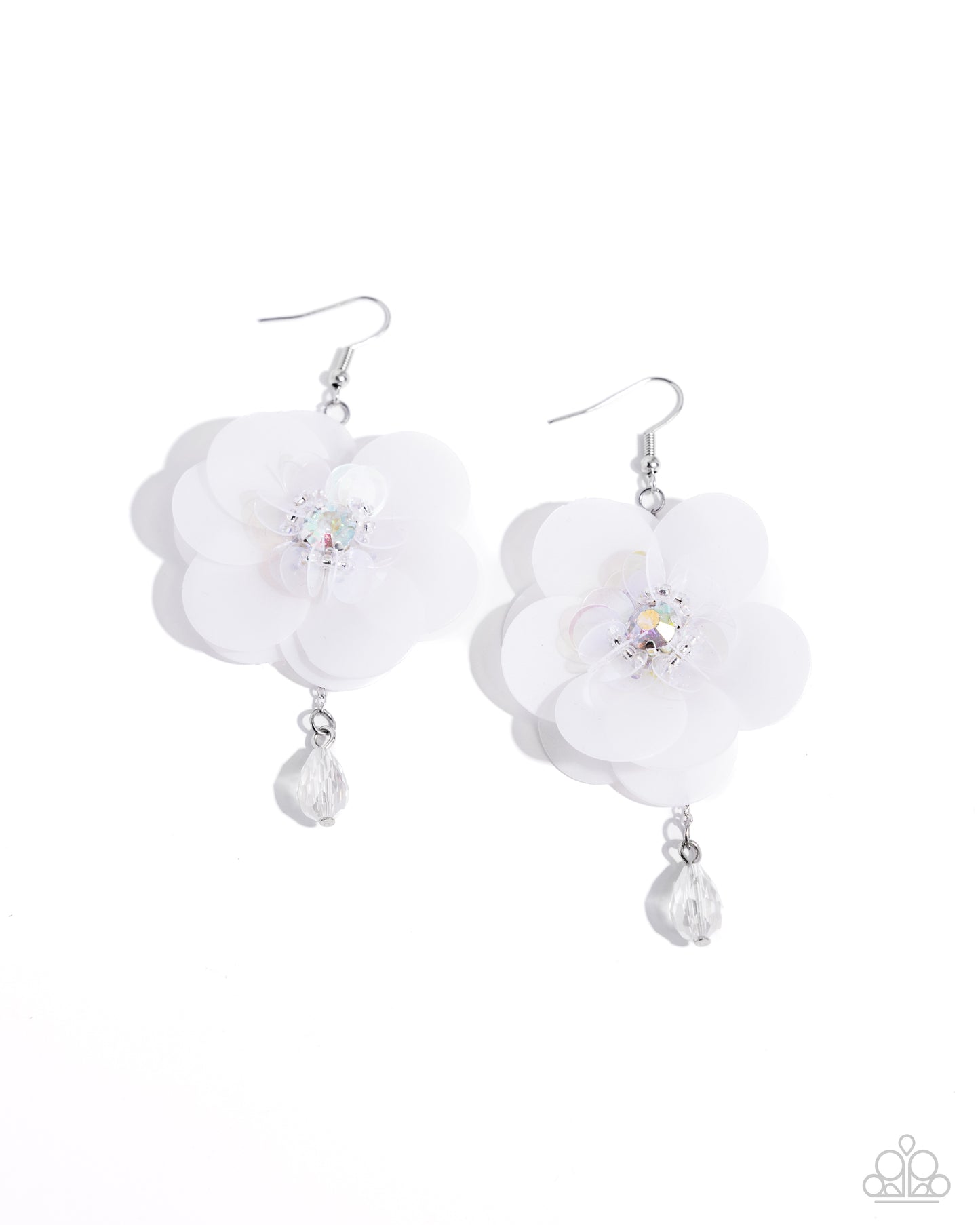 Oversized Opulence - White Paparazzi Accessories