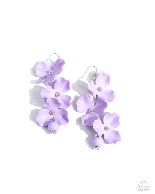 Plentiful Petals - Purple Paparazzi Accessories