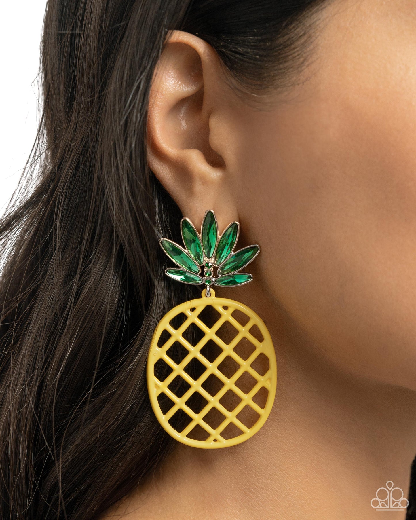 Pineapple Passion - Yellow Paparazzi Accessories