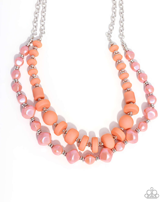 Shape Shifting Sense - Orange Paparazzi Accessories