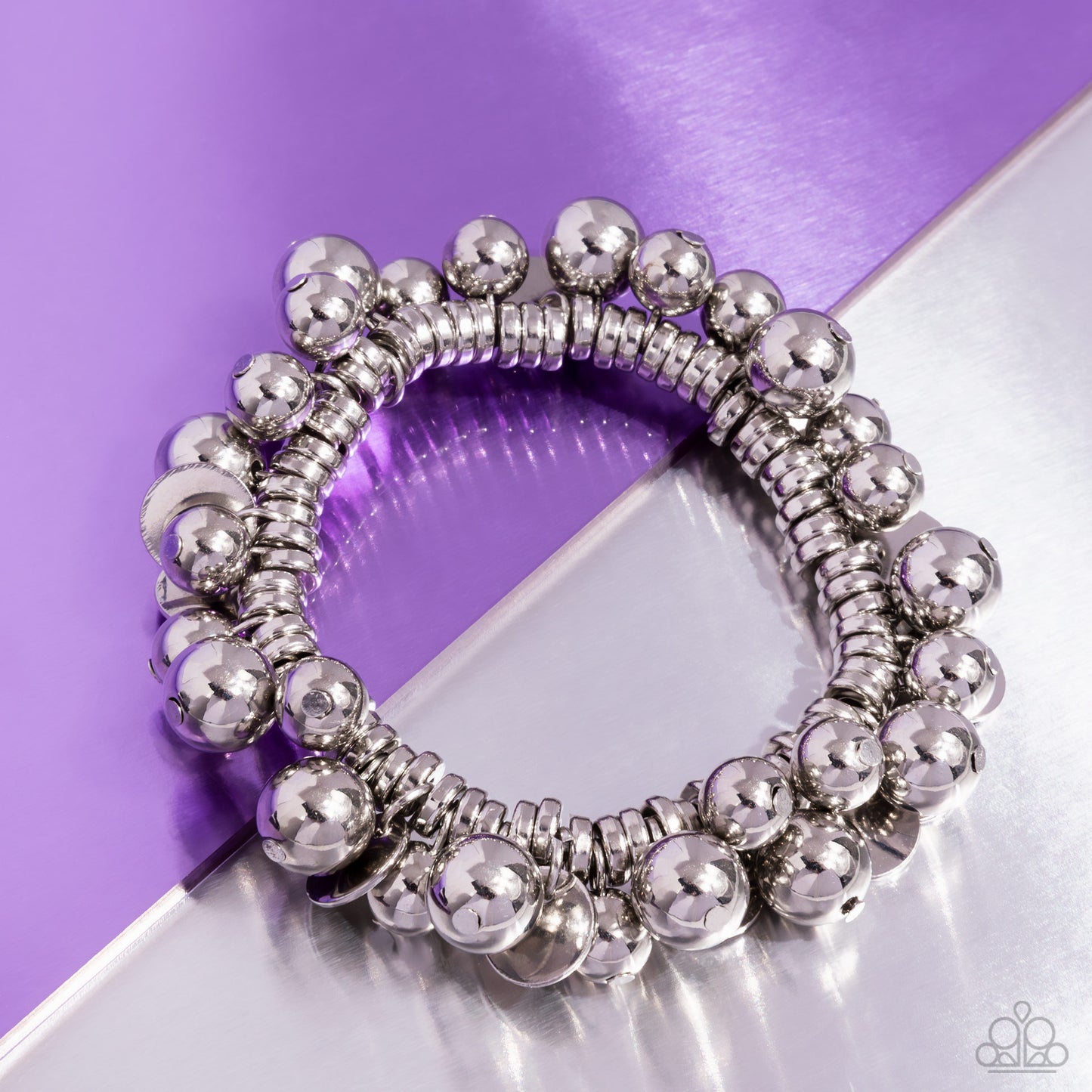 Bauble Beginning - Silver Paparazzi Accessories