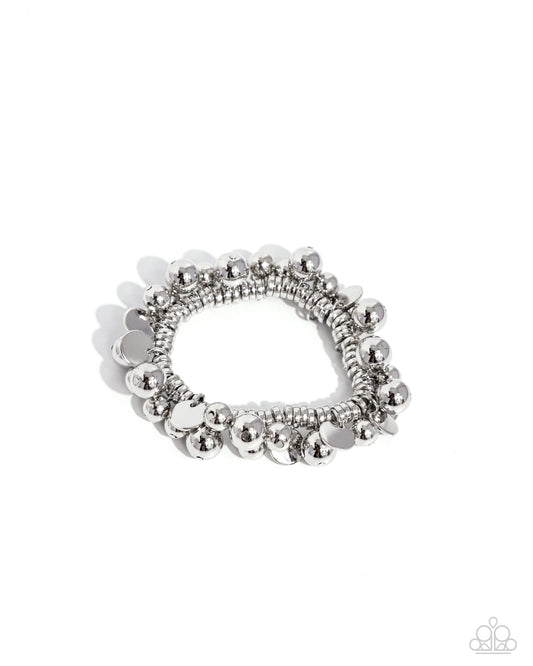 Bauble Beginning - Silver Paparazzi Accessories