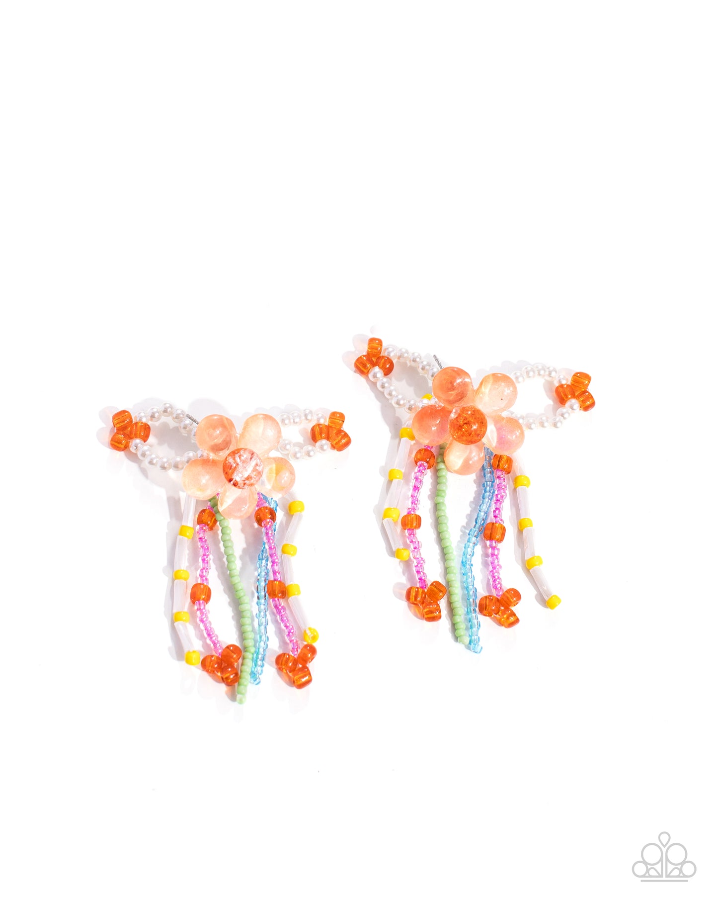 Japanese Blossoms - Orange Paparazzi Accessories
