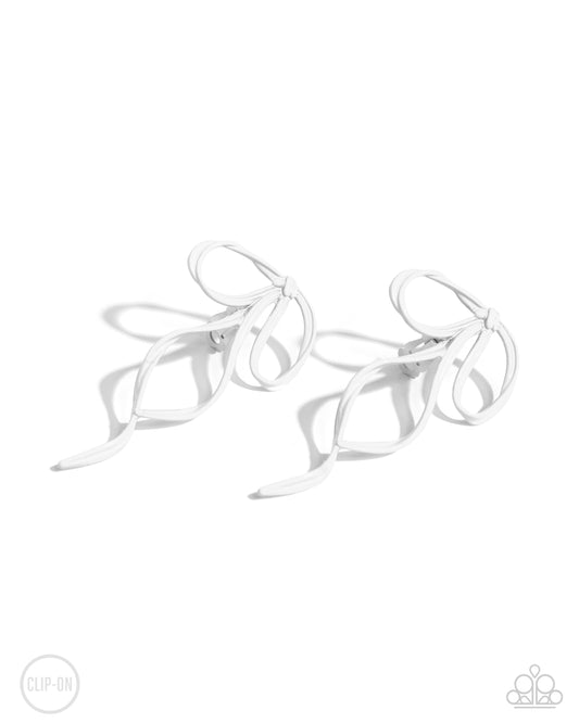 Vow To BOW - White Paparazzi Accessories