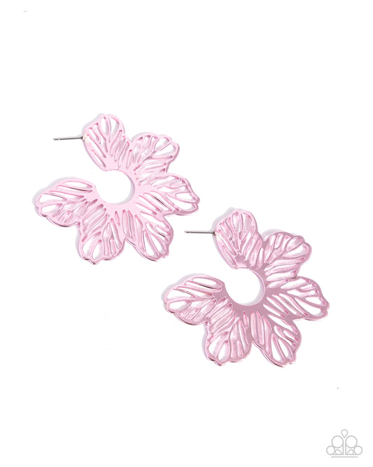 Floral Fame - Pink Paparazzi Accessories