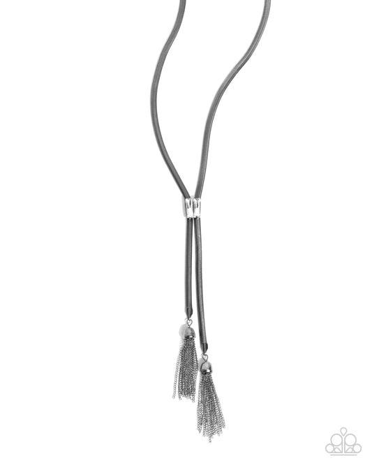 Tassel Thrill - Black Paparazzi Accessories