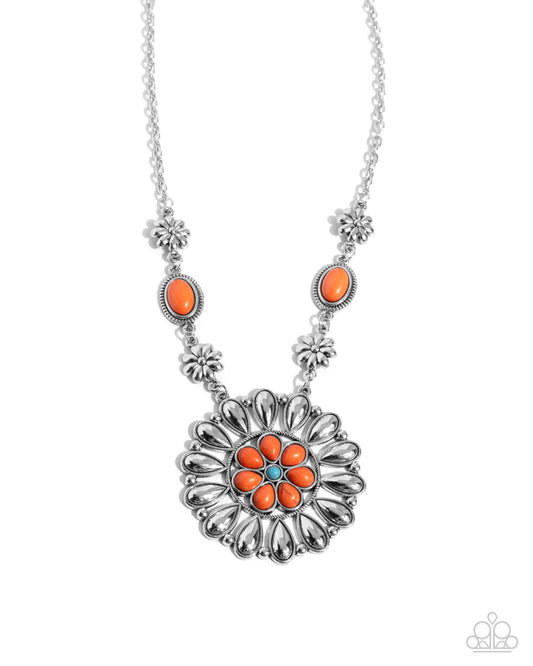 Ornate Opinion - Orange Paparazzi Accessories