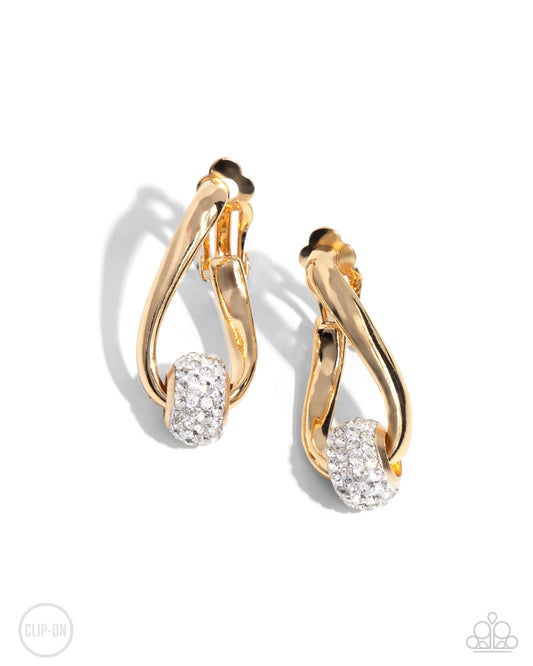 Secret Standout - Gold Paparazzi Accessories