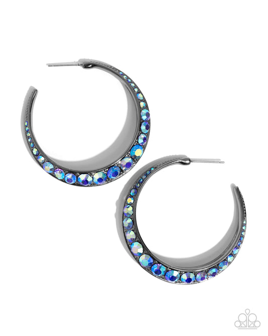 Embedded Edge - Blue Paparazzi Accessories