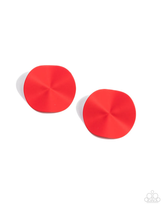 Moody Masterpiece - Red Paparazzi Accessories