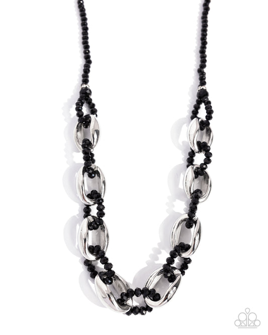 Flickering Fact - Black Paparazzi Accessories