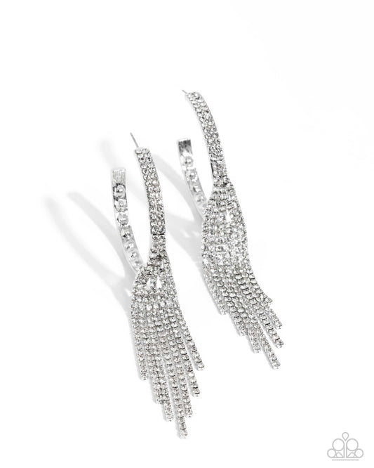 Jaw-Dropping Jubilee - White Paparazzi Accessories