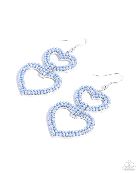 Dedicated Darling - Blue Paparazzi Accessories